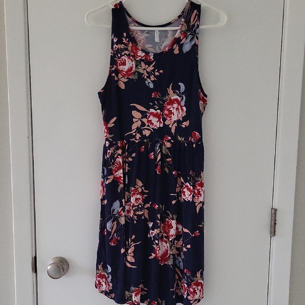 Floral Sleeveless Dress